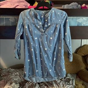 Jean dress for girls